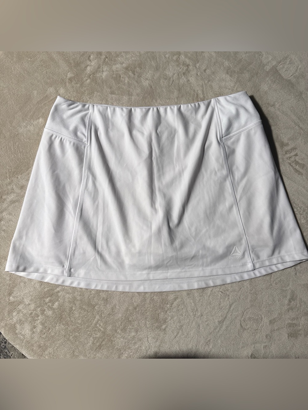 Reebok White Women's Athletic Mini Skirt